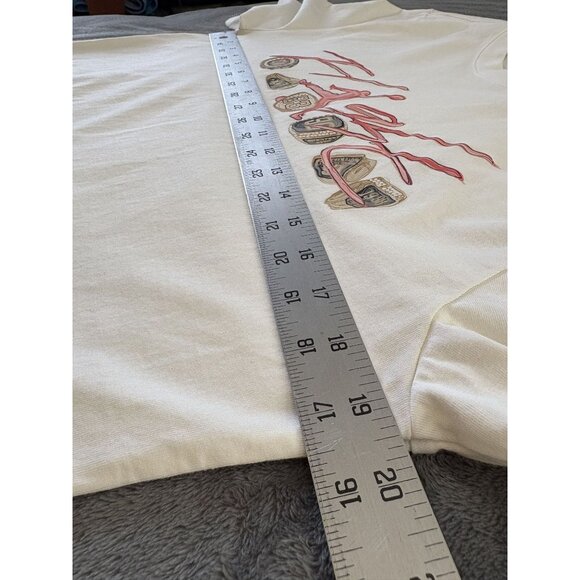 Air Jordan Mens Flight Essential Rings Graphic T-Shirt M White Cotton Basketball - Picture 10 of 11